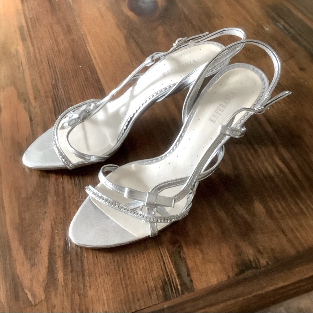 Silver Heels / Made in JAPAN Size:8.5